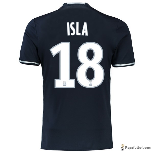 Camiseta Marsella Replica Segunda Ropa Isla 2016/17 Negro